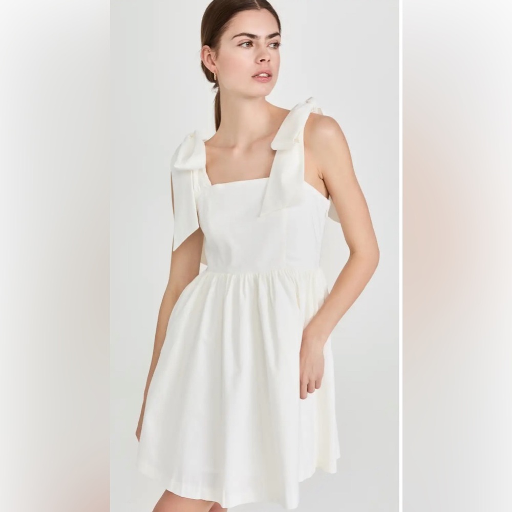 Endless Rose Bowed Baby Doll Mini Dress